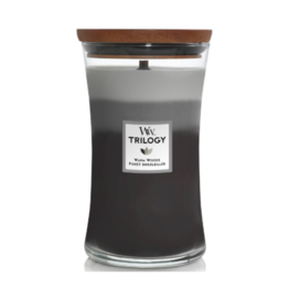 WoodWick Trilogy Large Candle Warm Woods