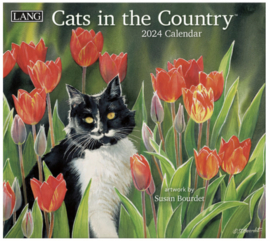 Cats In The Country 2024 Grote kalender