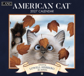 Lang Kalender 2027 - AMERICAN CAT