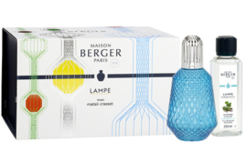 Lampe Berger Giftset Matali Crasset Blauw Eternal Sap