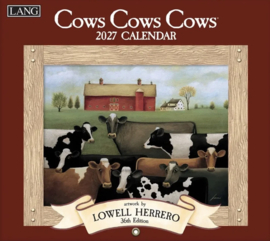 Lang Kalender 2027 - COWS COWS COWS