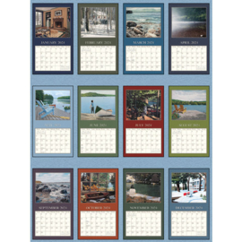Cottage Country 2024 Grote kalender