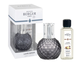 Lampe Berger Giftset Disco Gris