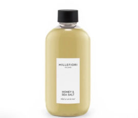 Milano Navulling voor Geurstokjes 250 ml Honey & Sea Salt