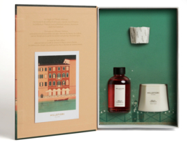 Kerst Cadeauset - Geurkaars & Geurstokjes - Mela & Canella