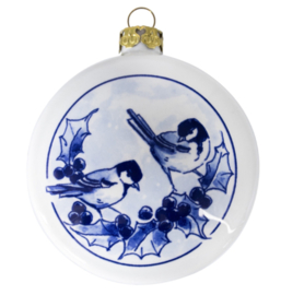 Royal Delft kerstornament - Met vogels