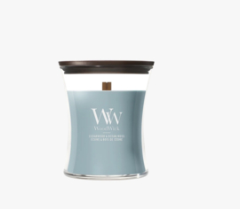 WoodWick Cedarwood & Ocean Moss Medium Candle