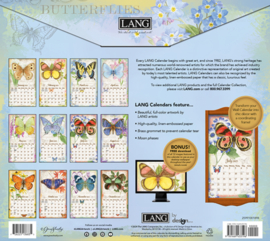 LANG Kalender 2025 Butterflies