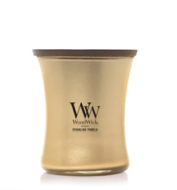 WoodWick Precious Metals Sparkling Pomelo Medium Candle