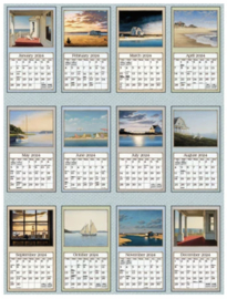 Seaside 2024 Grote kalender