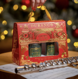 Durance cadeauset kaars + roomspray under the line tree