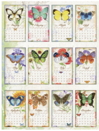 Lang Kalender 2027 - BUTTERFLIES