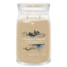 Yankee Candle Signature Large Jar Amber & Sandalwood