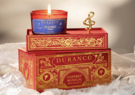 Durance cadeauset muziekdoos + geurkaars gingerbread