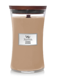 WoodWick Large Candle Cashmere