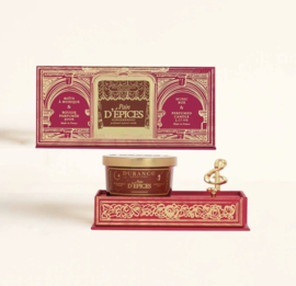 Durance cadeauset muziekdoos + geurkaars gingerbread