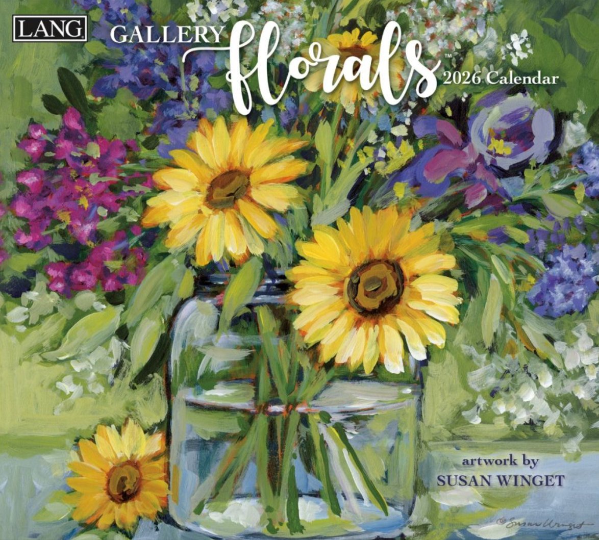 LANG Kalender 2026 - GALLERY FLORALS