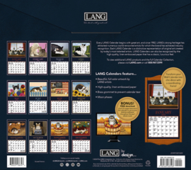 LANG Kalender 2025 American Cat