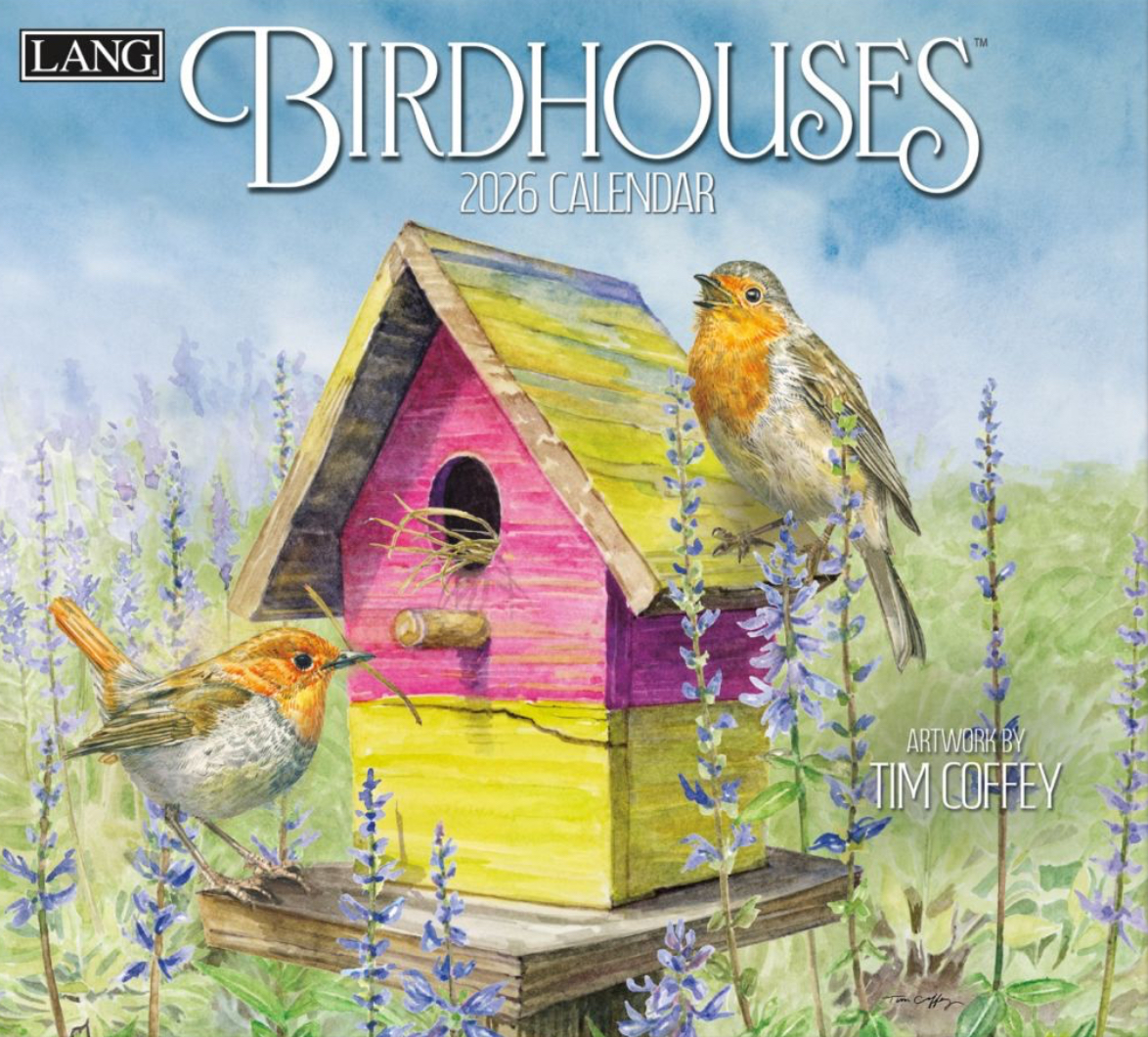 LANG Kalender 2026 - BIRDHOUSES