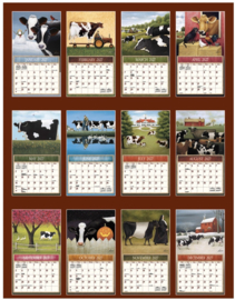 Lang Kalender 2027 - COWS COWS COWS