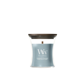 WoodWick Cedarwood & Ocean Moss Mini Geurkaars