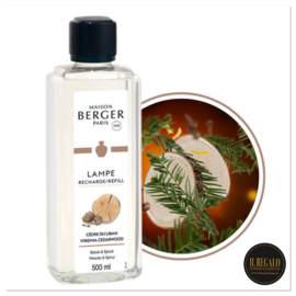 Lampe Berger Virginia Cedarwood 500ml