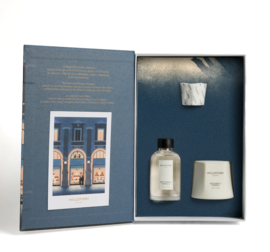 Kerst Cadeauset - Geurkaars & Geurstokjes - Zucchero & Vaniglia