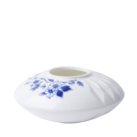 Vaas nr.2 Blauw Vouw - Porselein - 5 cm