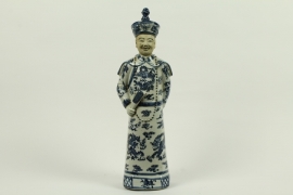 Chinees beeldje staande keizer/ zoon