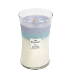 WoodWick Trilogy Large Candle Calming Retreat