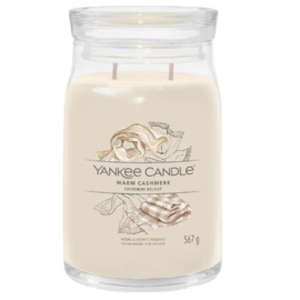 Yankee Candle Signature Large Jar Warm Cashmere