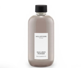 Milano Navulling voor Geurstokjes 250 ml Silk & Rice Powder