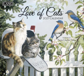 Lang Kalender 2027 -LOVE OF CATS