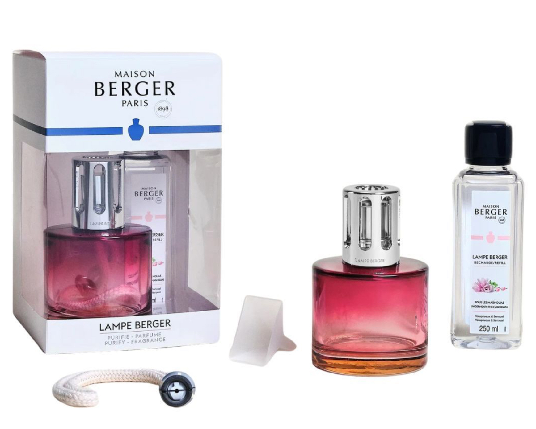 Lampe Berger Giftset Pure Prune + Underneath The Magnolias 250 ml