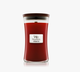 WoodWick Large Candle Cinnamon Chai