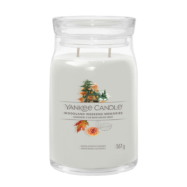 Yankee Candle Signature Large Jar Woodland Weekend Memories