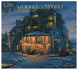 Around The World 2024 Grote kalender