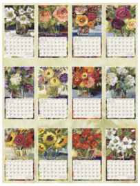 Gallery Florals 2024 Grote kalender