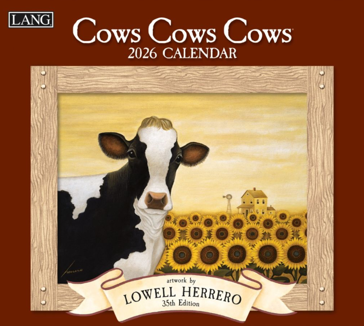 LANG Kalender 2026 - COWS COWS COWS