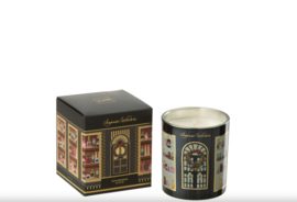 Geurkaars kerst zwart