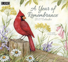 LANG kalender 2027 A Year of Remembrance