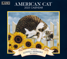 LANG Kalender 2025 American Cat