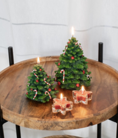 Deco Candle Tree Handpainted S
