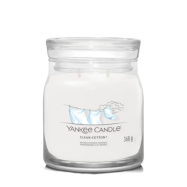 Yankee Candle Signature Medium Jar Clean Cotton