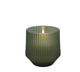 Uyuni Geur LED-kaars in Glas, Wax,, SERENITY