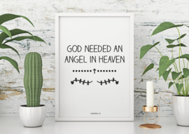 A6 | God needed an angel, 5 stuks