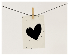 Naamslinger Symbool hartje (per 10)
