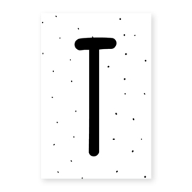 Naamslinger letter T (per 10)