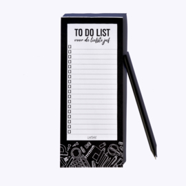 To do list van de liefste juf