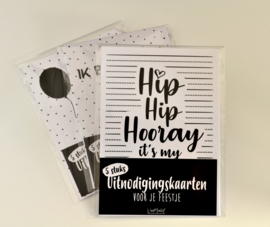 Hip Hip Hooray (set van 5 kaarten)